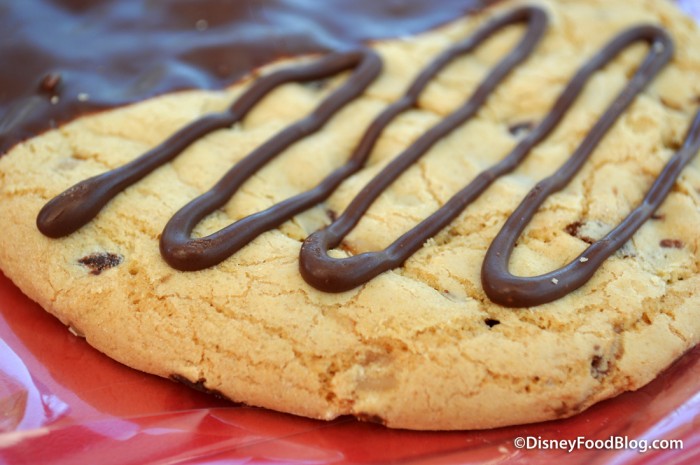 Mickey Chocolate Chip Cookie close-up