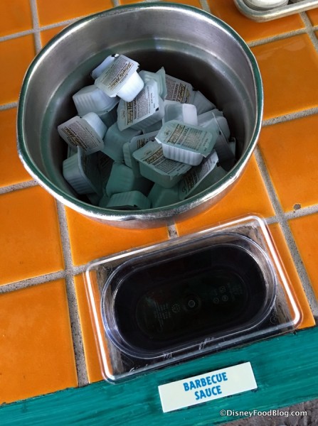 Heinz Packets in Flame Tree Barbecue Sauce