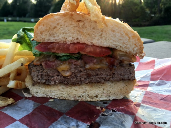 Fort Wilderness Smoked Pork Belly Tillamook Cheeseburger