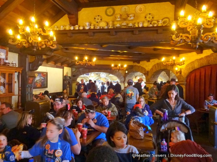 Seating Area -- With a Crowd