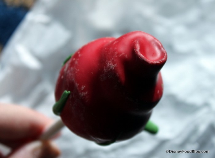 Enchanted Rose Cake Pop -- Top