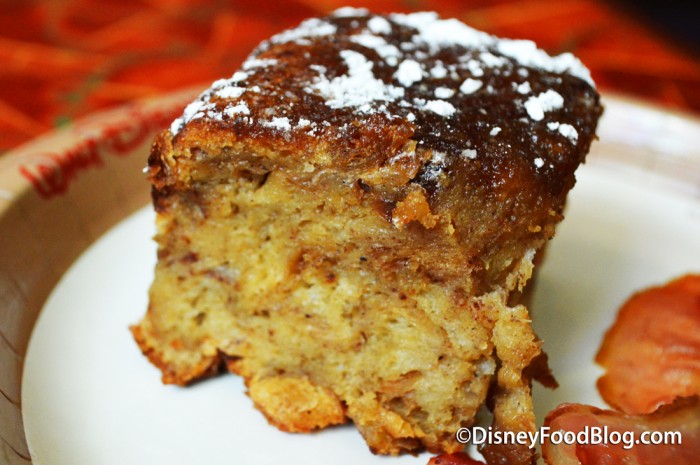 Cinnamon French Toast Bread Pudding at Sunshine Seasons