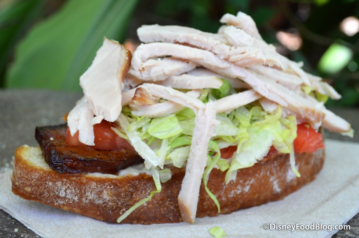 Turkey BLT -- Up Close