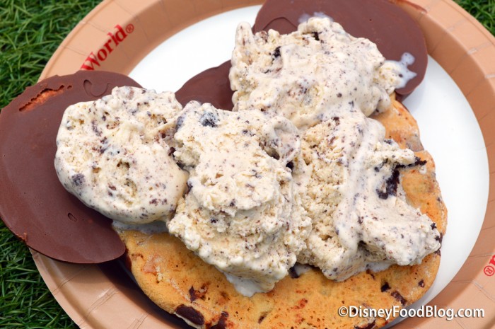 Mickey Cookie Ice Cream Food Hack Construction