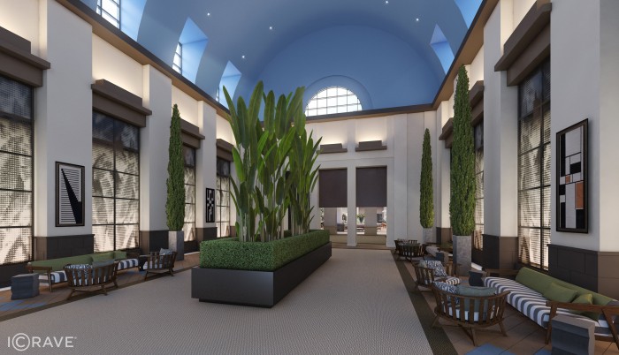 Artist's Rendering of New Walt Disney World Dolphin Lobby