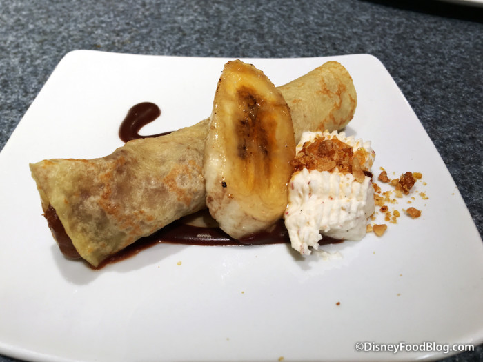 Bananas Foster Crepe