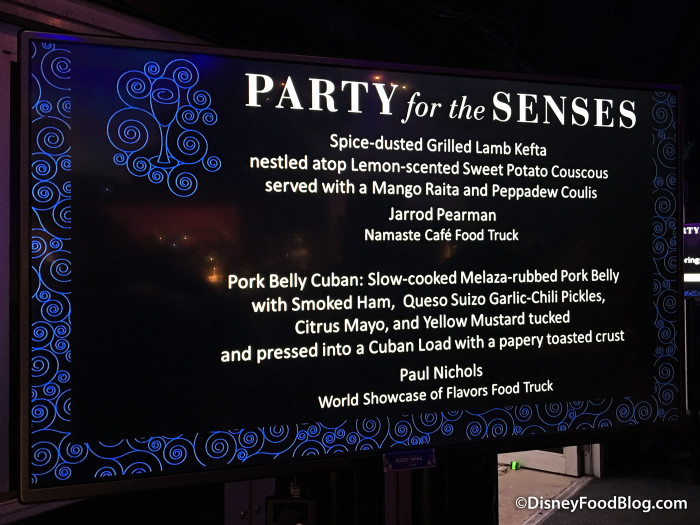 Menu -- Grilled Lamb Kefta by Namaste Food Truck