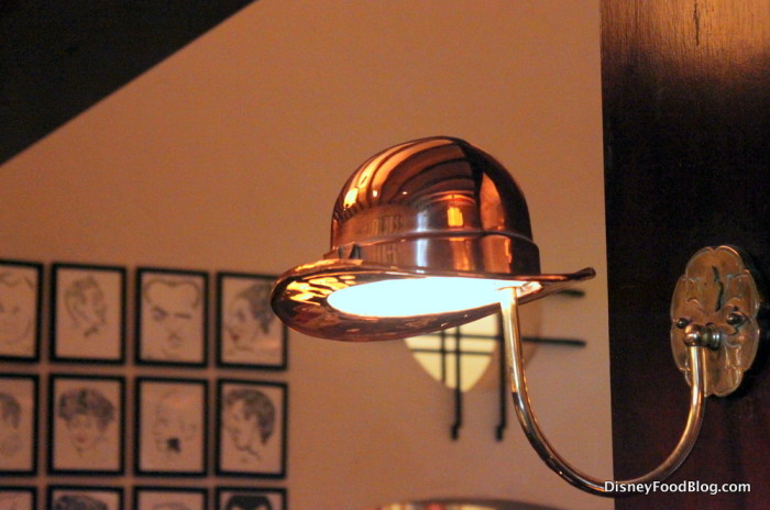 Brass Brown Derby Light Fixture