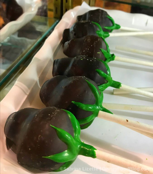 Black Rose Cake Pops