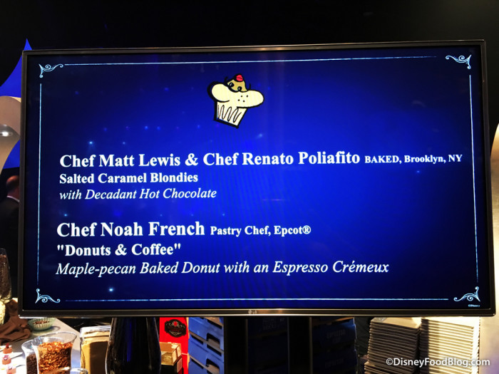 Tasting Station Menu