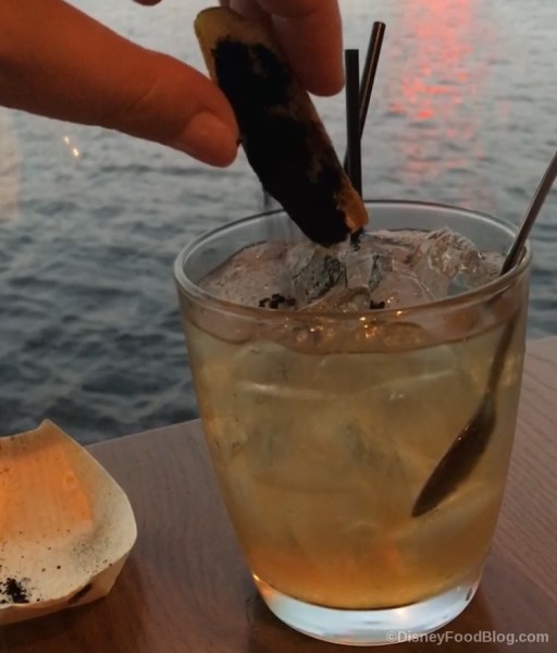 Pouring in the Charcoal