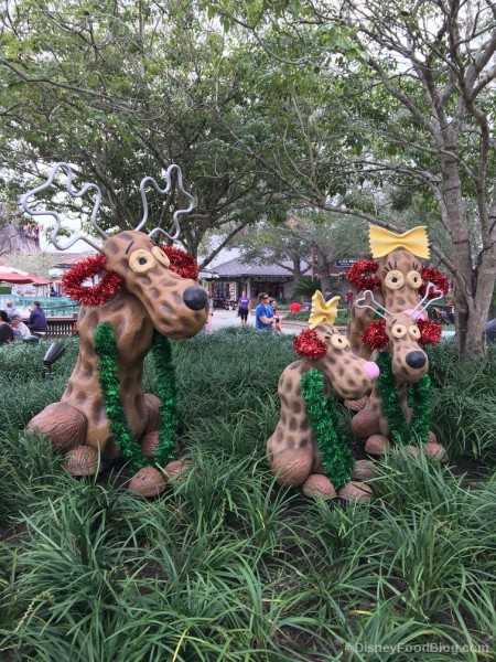 Holiday Decor at Disney Springs