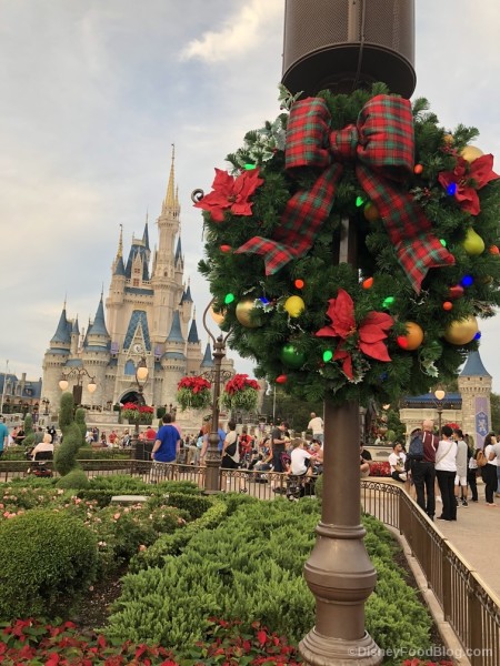 Holiday Decorations on Main Street, USA!