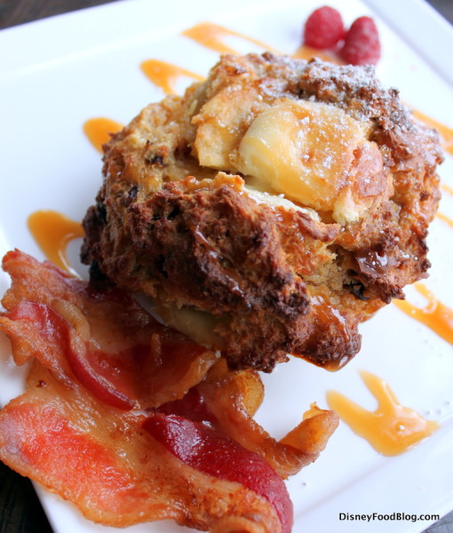 Caramel Apple Stuffed French Toast