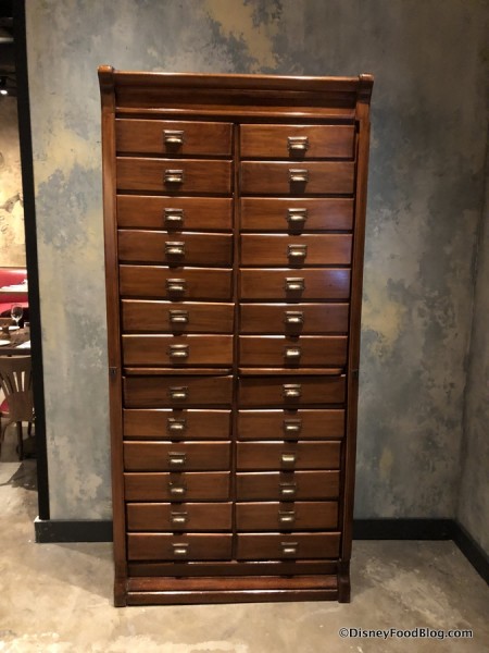 Decor around Enzo's Hideaway