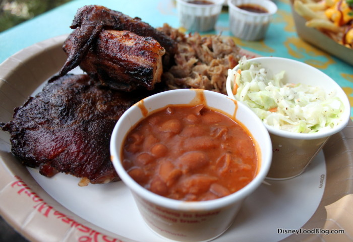 Slow Cooked Beans and Slaw
