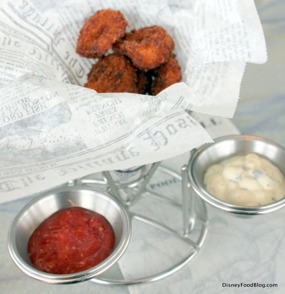 Fried Shrimp with Sauces