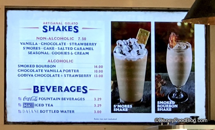 Cookies and Cream Seasonal Shake at D-Luxe Burger