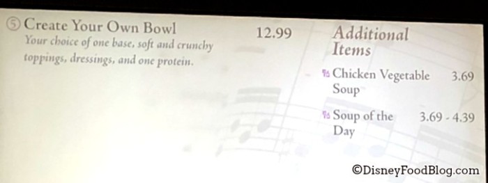 More Bowls signage at All-Star Music