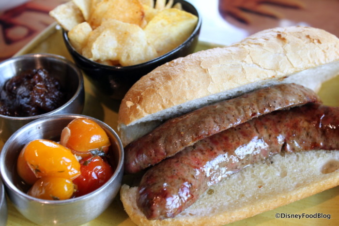 Boerewores Sausage Sandwich