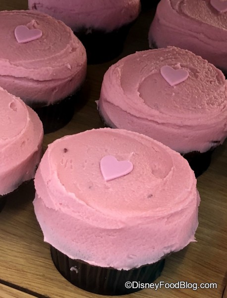 Raspberry Chocolate Chip Cupcakes at Sprinkles 