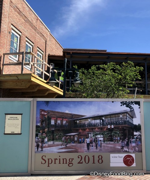 Wine Bar George Construction