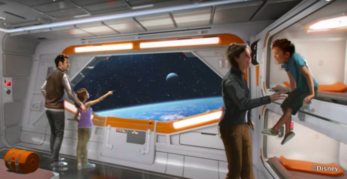 Disney World Star Wars hotel Room