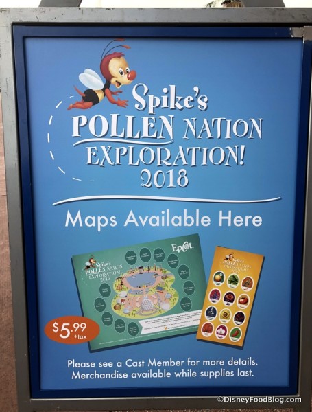 2018 Spike's Pollen Nation Exploration Map Pickup