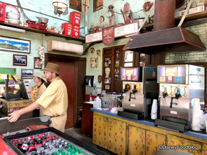 Drinkwallah behind the counter