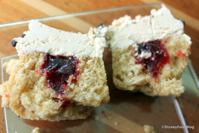 Coco cupcake interior