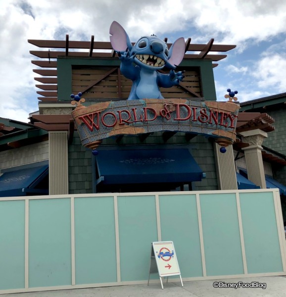 World of Disney Construction