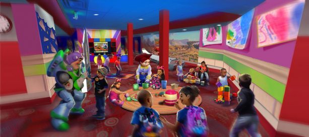 Pixar Play Zone concept art ©Disney
