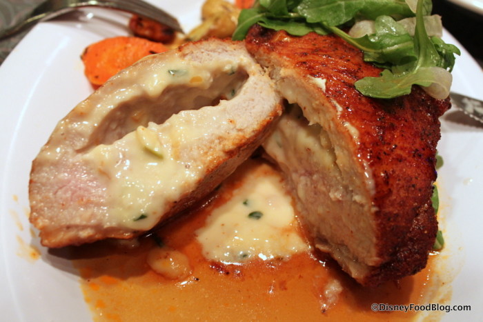Dad's Stuffed Pork Chop Interior