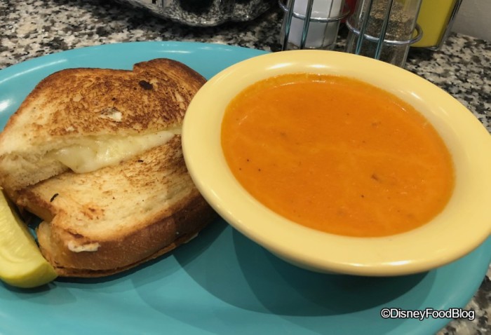 Grilled Cheese with Tomato Soup