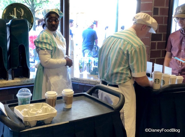 Cast Members for Brewed Coffee Only Line