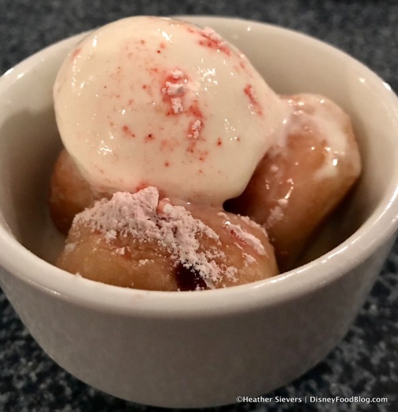 Berry-stuffed Beignets a la Mode