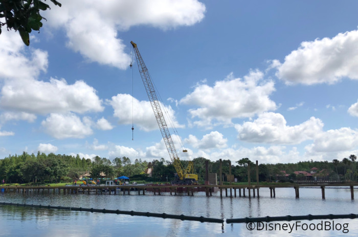 Construction on Lago Dorado