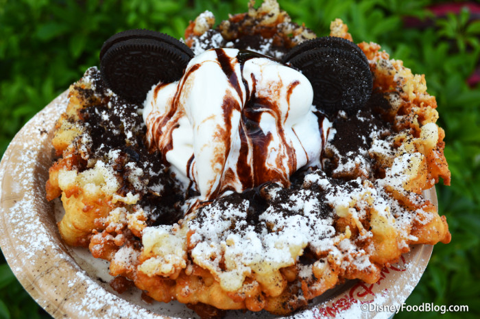 Cookies & Cream Funnel Cake 