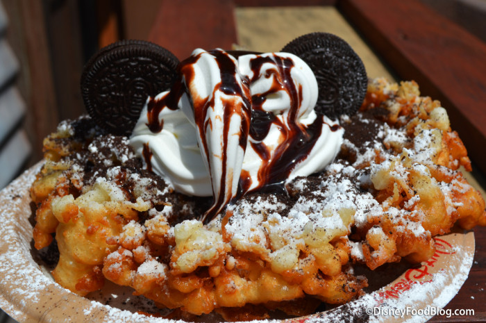 Cookies 'n' Cream Funnel Cake