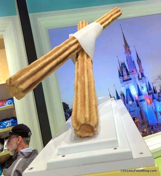 Giant Churros at Disney Style Store