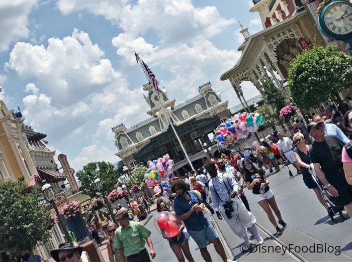 Main Street, U.S.A., Train Station