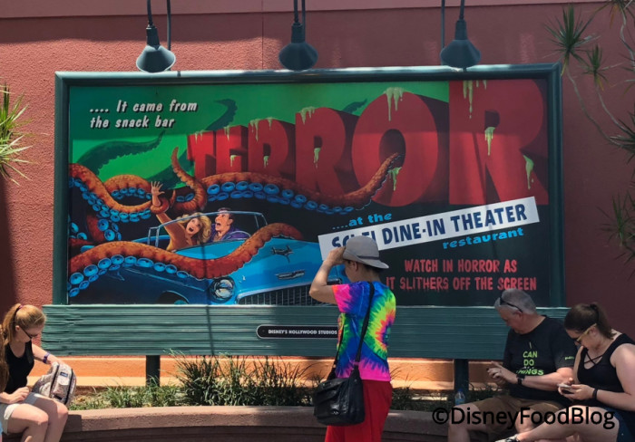 Sci-Fi Dine-In Car Photo Op gone for refurb