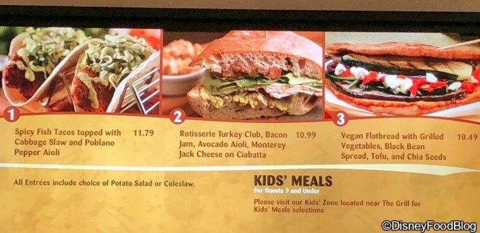 Menu Updates at Sunshine Seasons