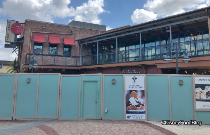 Wine Bar George Construction