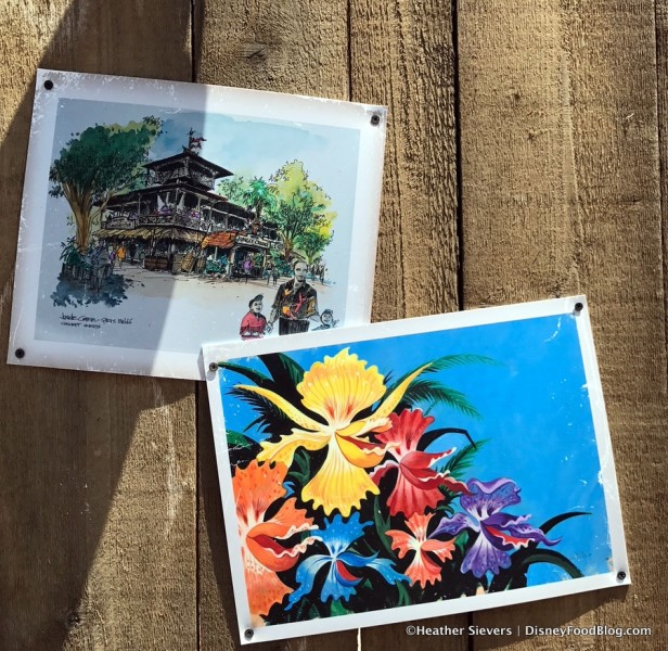 Art on The Tropical Hideaway construction wall