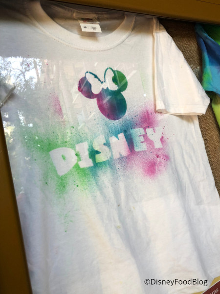 Tie Dye Activity Display