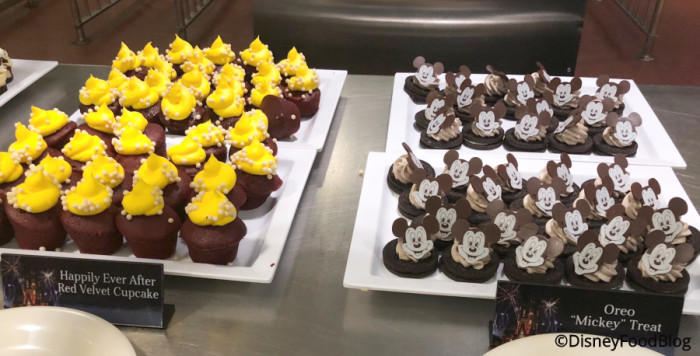 Red Velvet Cupcakes and Mickey Oreo Treats