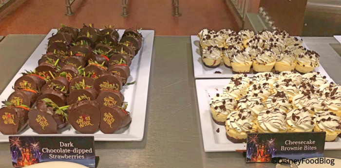 Chocolate Dipped Strawberries and Cheesecake