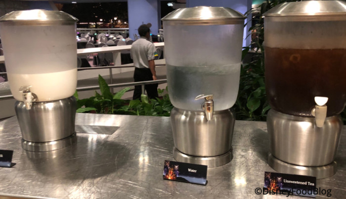 Milk, Water, and Unsweetened Tea