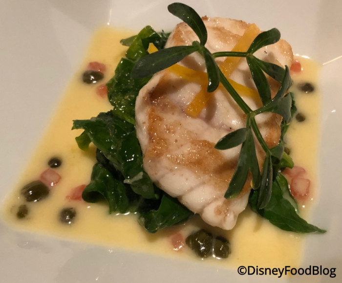 Wild Turbot with Toasted Capers and Preserved Lemon